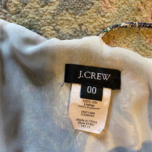 floral, paisley j crew dress - Picture 2 of 2